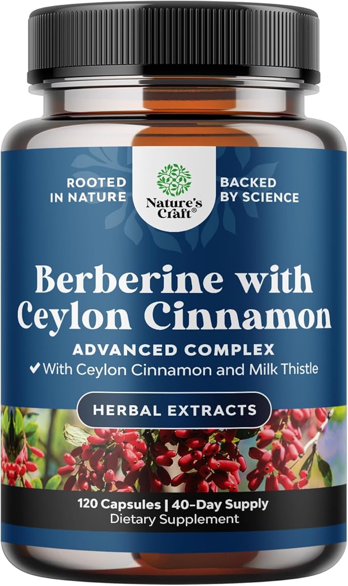 Balancing Berberine Plus 1200mg Per Serving Complex 120 Capsules