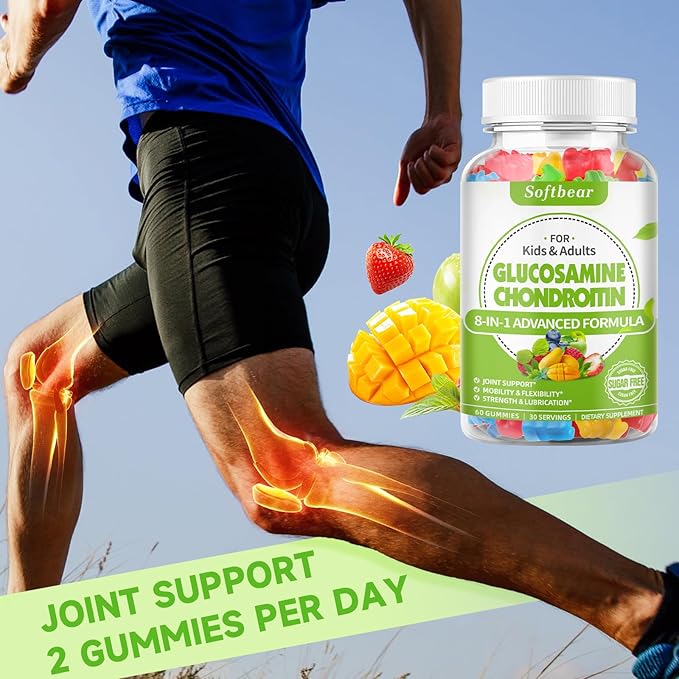 Glucosamine Chondroitin Gummies with MSM Triple 120 Gummies