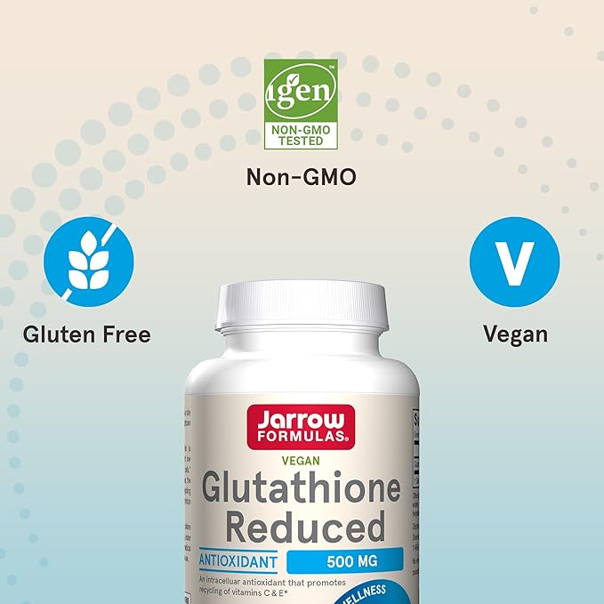 Jarrow Formulas Glutathione Reduced 500 mg 120 Veggie