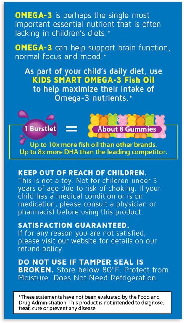 Real Health Bioglan Kids Smart Omega 3 Fish 30 Chewable 3)