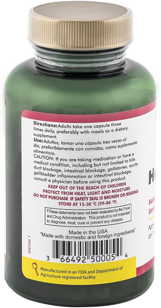 Hepatika V5-G with L-Glutathione Dietary Supplement 90 Capsule