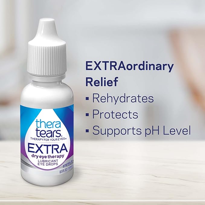 TheraTears Extra Dry Eye Therapy Lubricating 0.5 fl 2 Count(Pack 1)