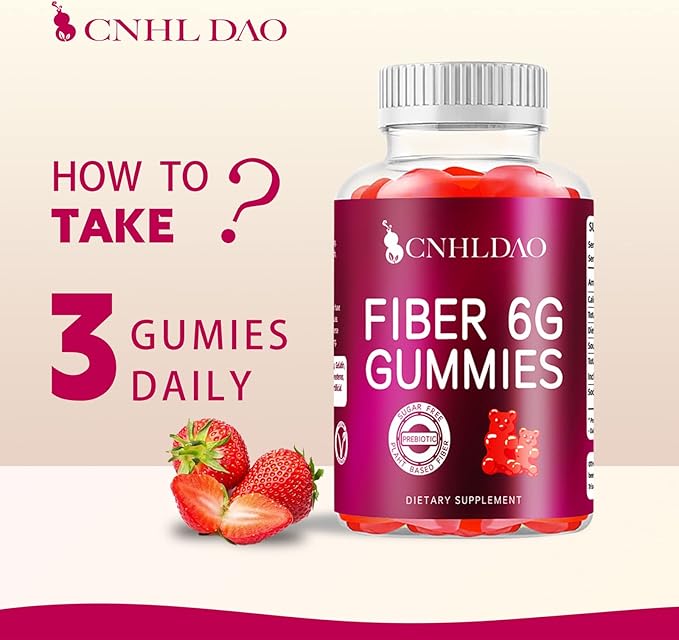 CNHLDAO 6g Fruity Bites Daily Prebiotic 60 Count (2 per