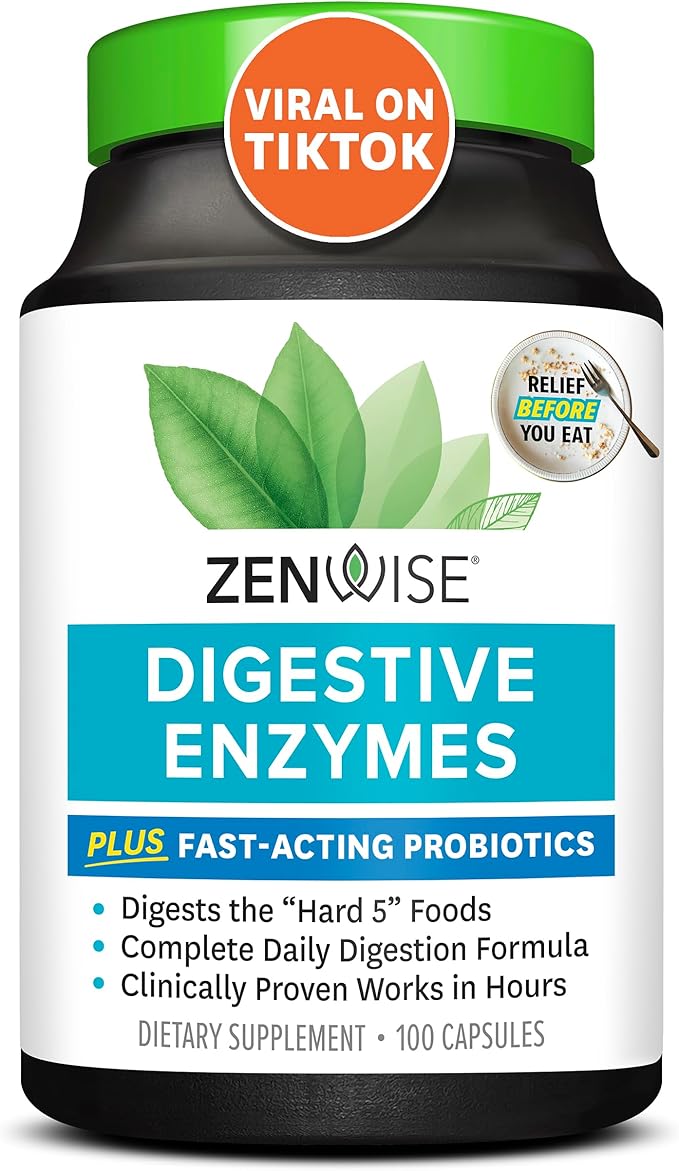 Zenwise Health Digestive Enzymes 100 Count