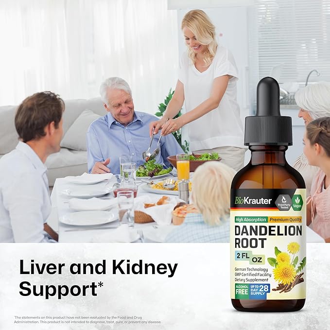 Dandelion Root Tincture 2 Fl.Oz.