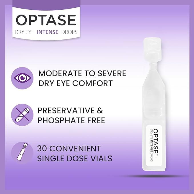 Optase Dry Eye Intense Drops, Single Dose 30 Single