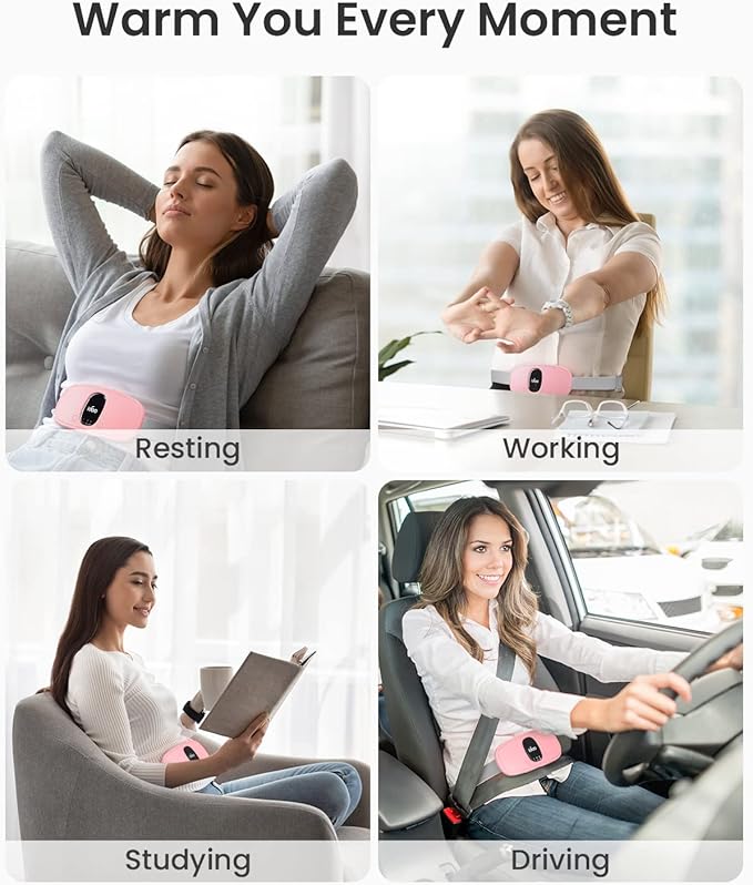 iDOO Heating Pad for Period Cramps,