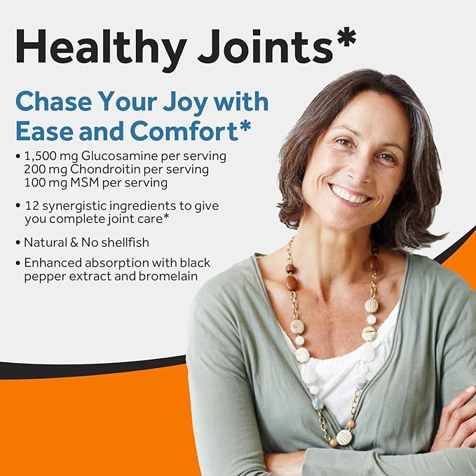 Doctor's Recipes Glucosamine Chondroitin MSM Turmeric 90 Tablets