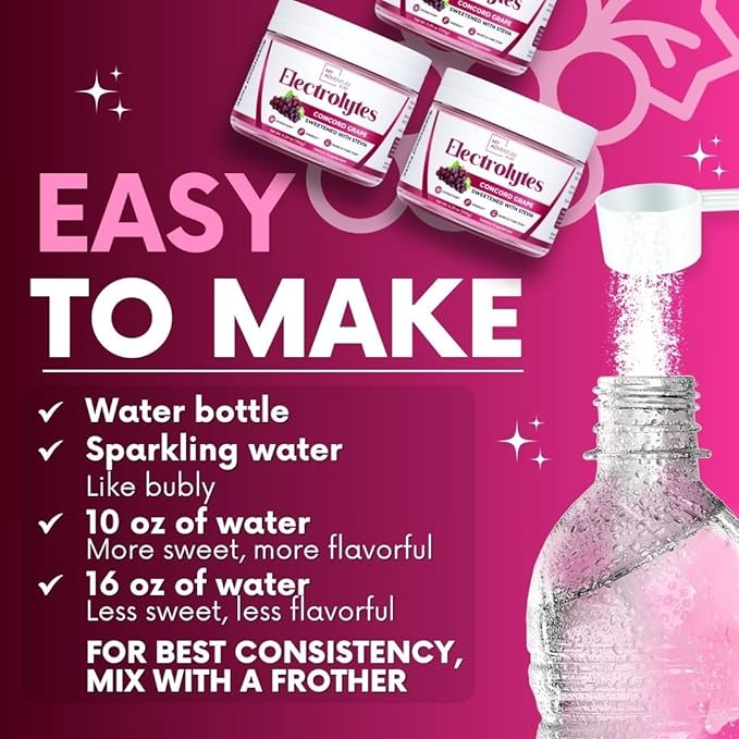 Zero Sugar - Concord Grape Electrolytes 30 Servings