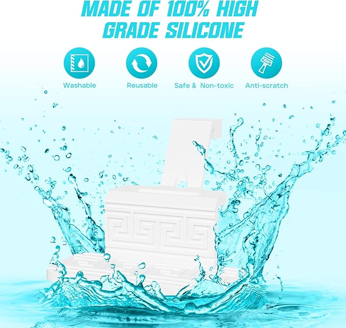 FireAnt Silicone Saline Pods Refills Accessories 16 Pack 8 + 8 Packs)