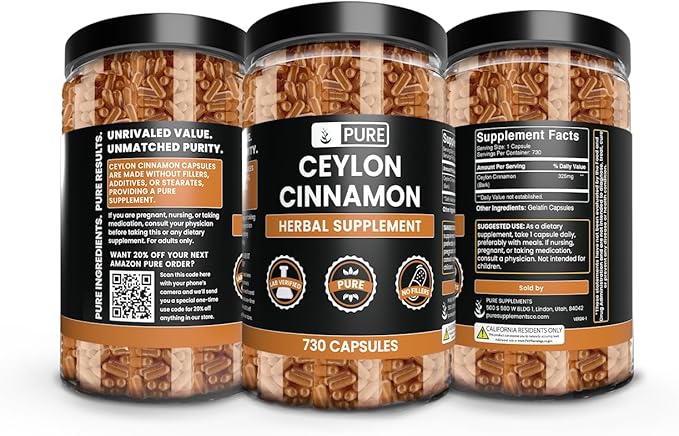 Pure Original Ingredients Ceylon Cinnamon (730