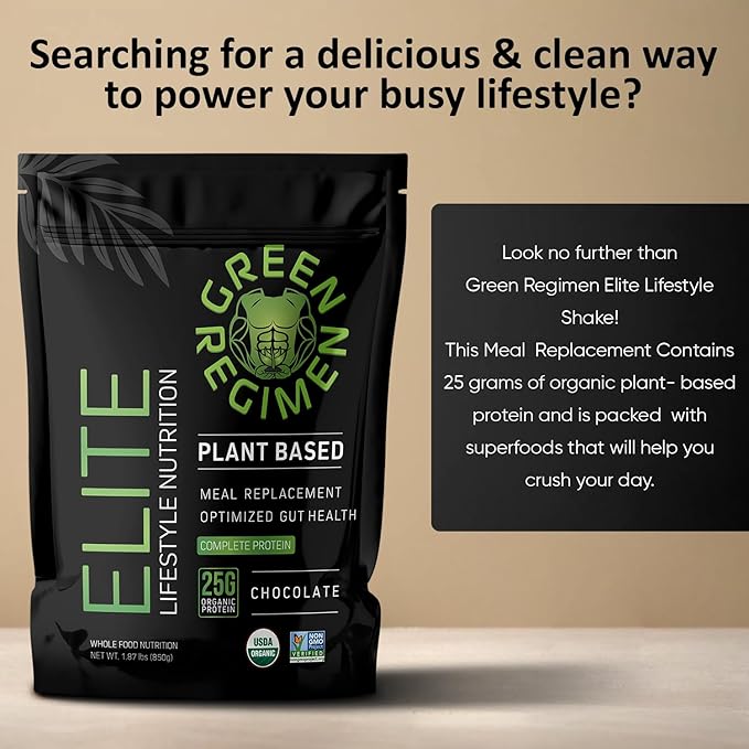 Elite Plant-Based Protein Powder 25g Complete 1 Month