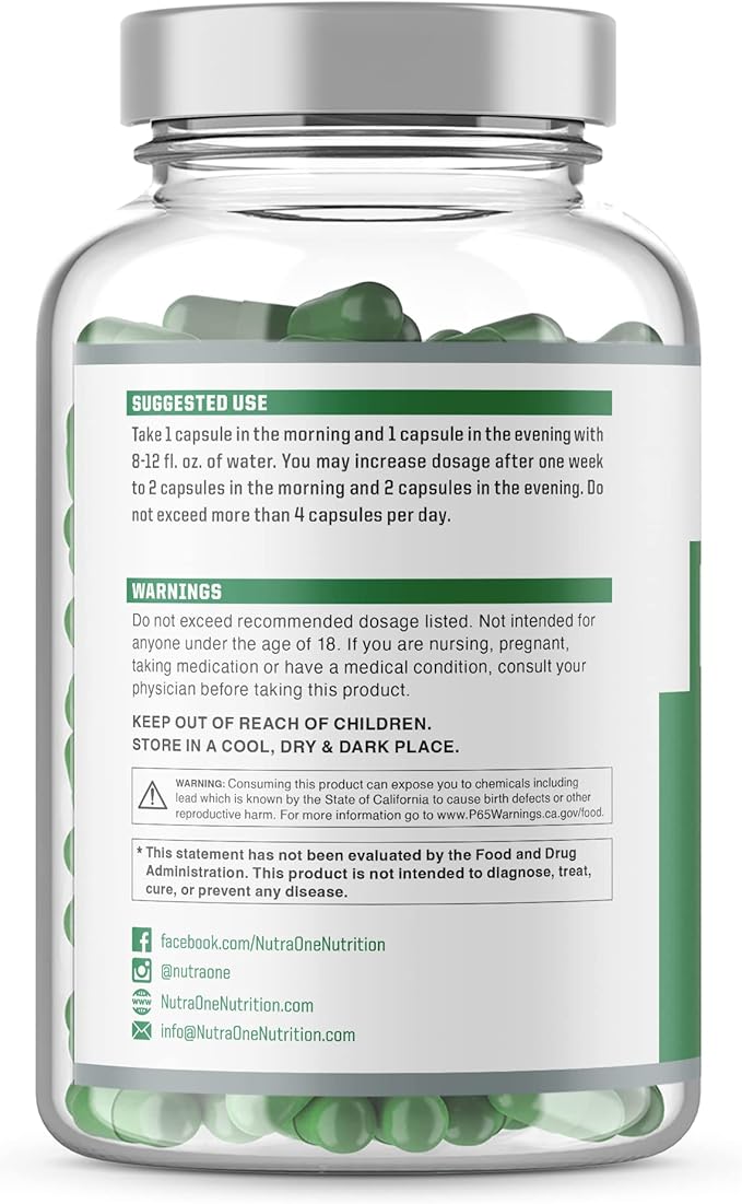 NutraOne DetoxOne 30 Day Extra Strength