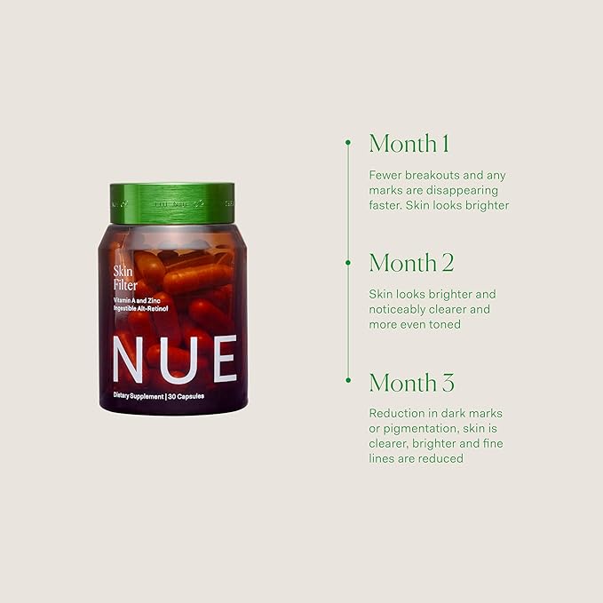 The Nue Co. SKIN FILTER Supplement, 30 Capsules