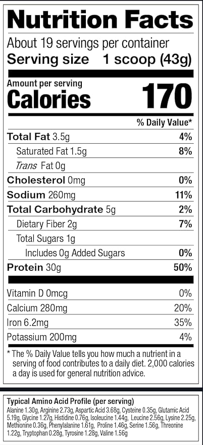 Vega Premium Sport Protein Peanut Butter 28.7 oz