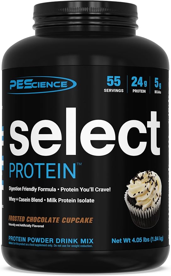 PEScience Select Low Carb Protein Powder, 55 Serving,