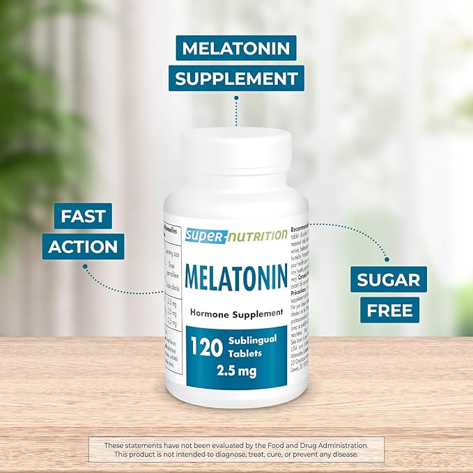 Supersmart - Melatonin 2.5mg (Ultra Fast 60 Sublingual