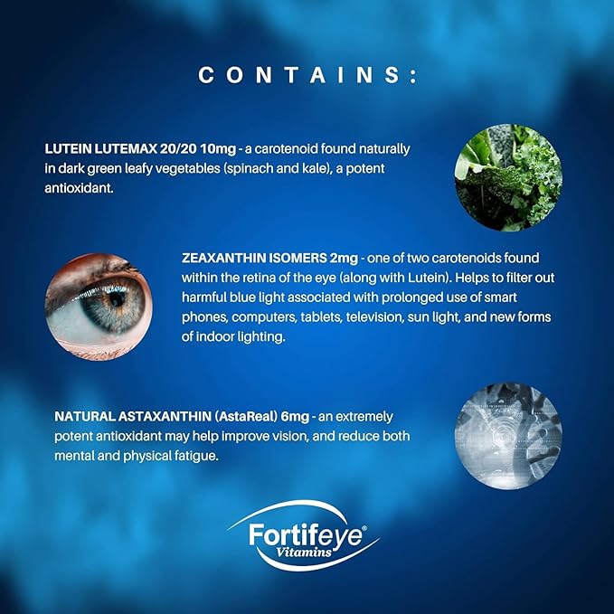 Fortifeye Focus Eye Care Supplement 90 Softgel