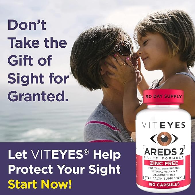 Viteyes AREDS 2 Zinc Free Macular 180 Ct