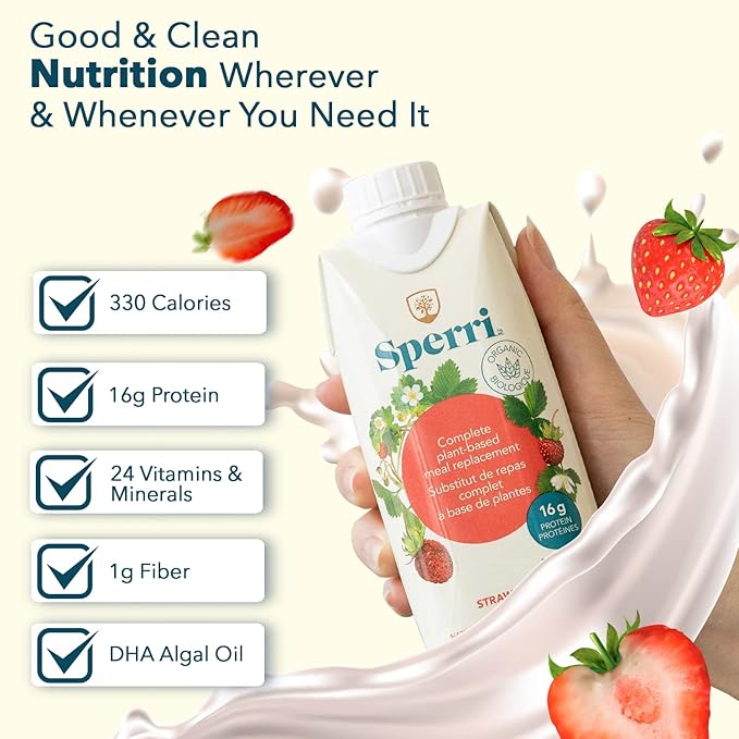 Complete Plant-Based Meal Replacement & Protein Shake 330 mL 4.6 fl. 12) -