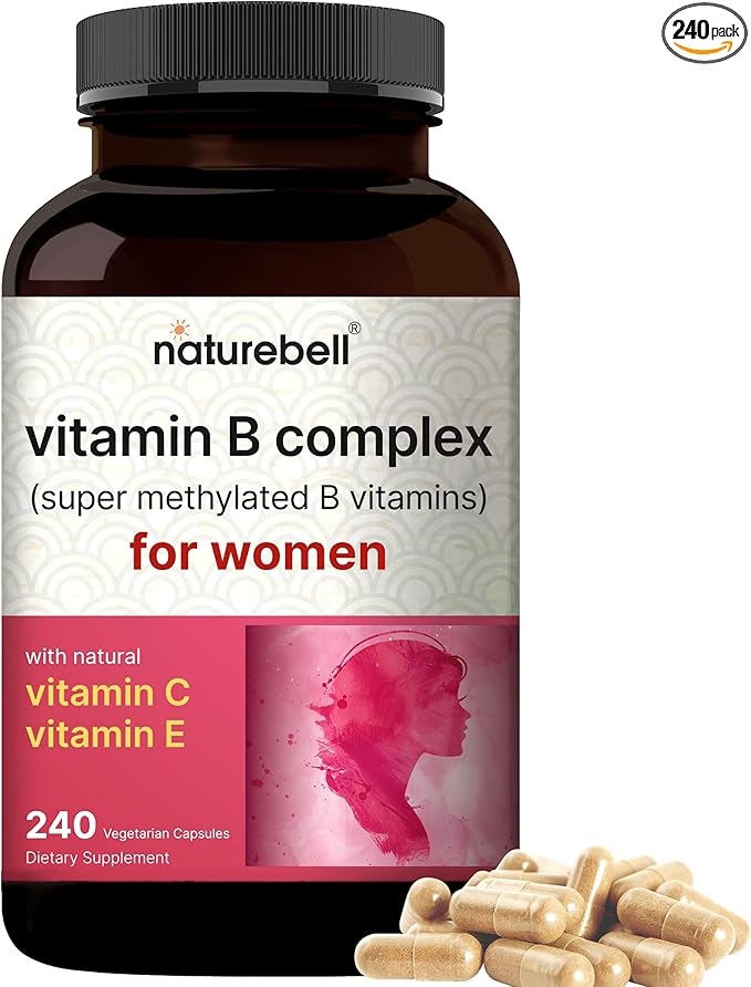 Vitamin B Complex for Women, 240 12, Folate,