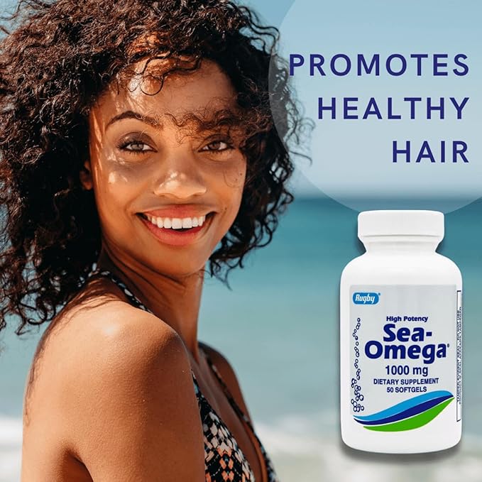 550 Softgels High Potency Rugby 1000mg Omega-3 Fatty 300mg & 200mg) for