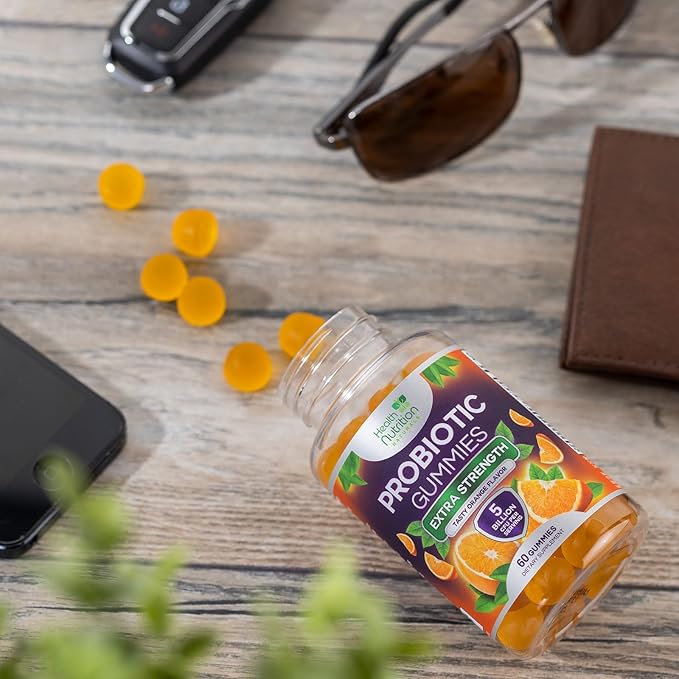 Daily Probiotic Gummies for Women & 5 Billion 60 Gummies