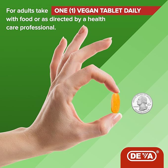 DEVA Vegan Glucosamine MSM & Chondroitin 90 Tablets 2)