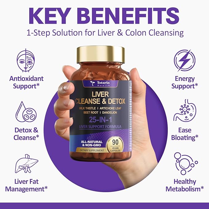 Liver Cleanse Detox & Repair 25-in-1 90 Vegan