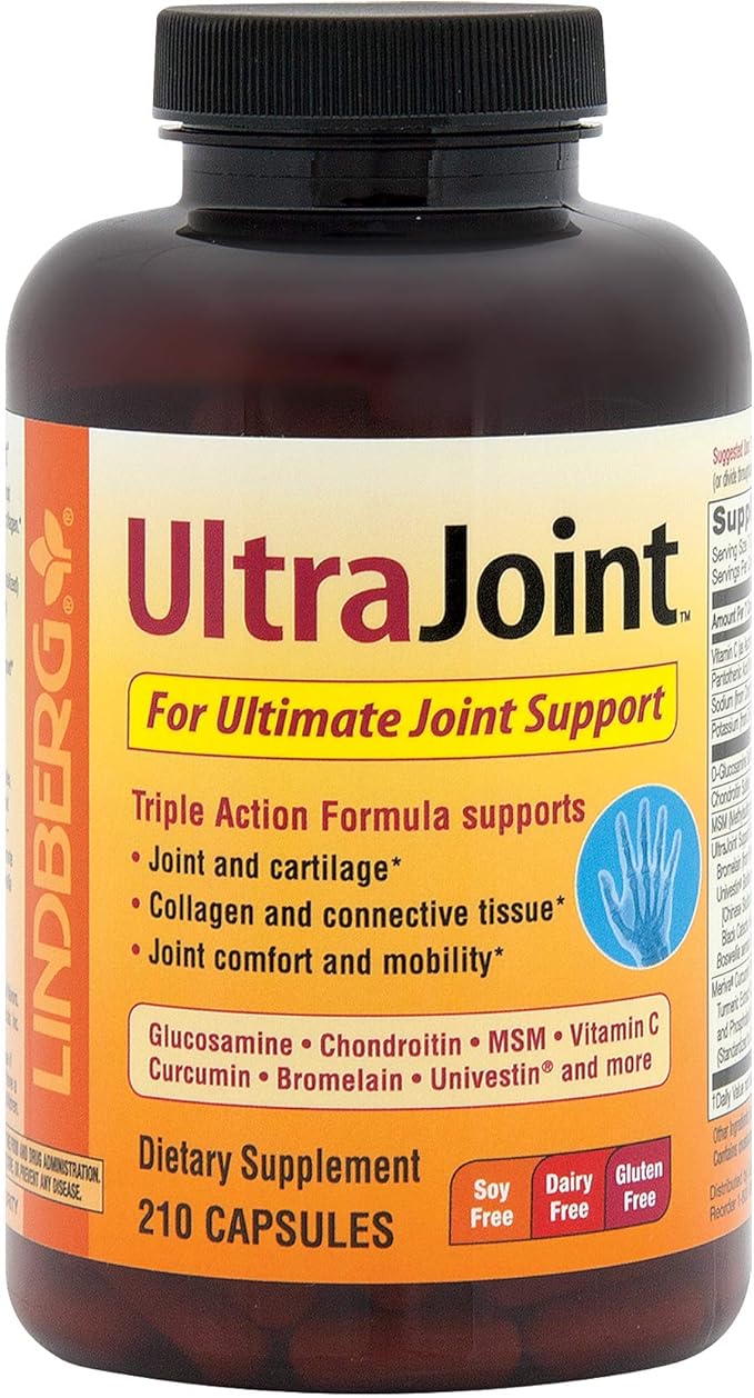 Lindberg Ultra Joint Support Supplement 210 Capsules