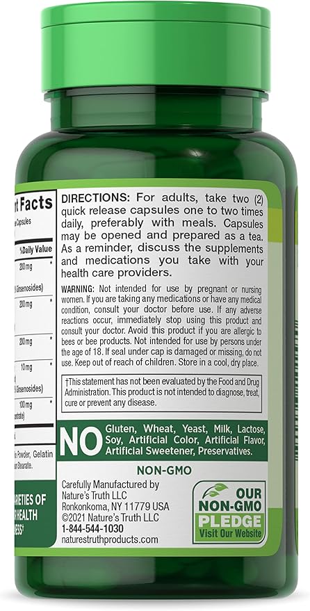 Super Ginseng Complex 60 Capsules