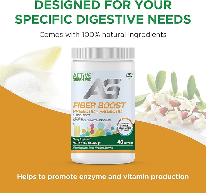 Fibre Boost Prebiotic + Probiotic 320g/40 Servings