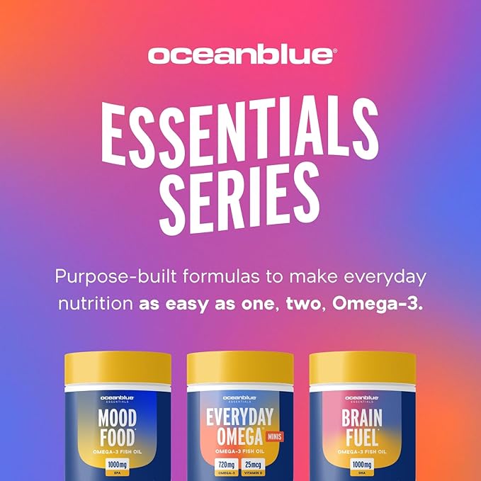 Oceanblue Essentials Everyday Omega – 90ct D3 – 3 Month