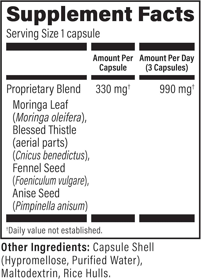 UpSpring Milkflow Breastfeeding Supplement Capsules 60 Capsules