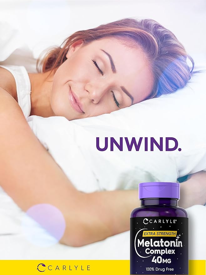 Carlyle Melatonin 40mg Complex 150 Fast