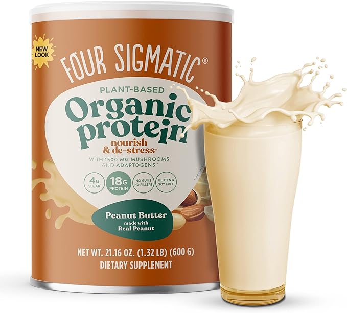 Four Sigmatic Organic Plant-Based Protein Powder 21.16 oz