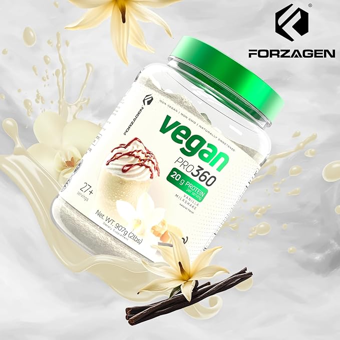 Forzagen Vegan Protein 360 2 Lbs 27 Servings,