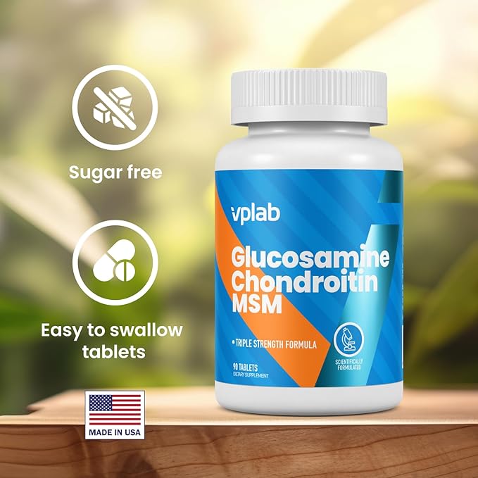 VPLab Glucosamine Chondroitin MSM Complex 2KCl, Chondroitin 90