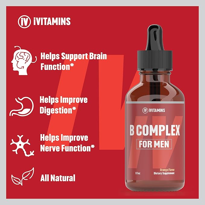 B Complex Vitamins for Men 1 fl