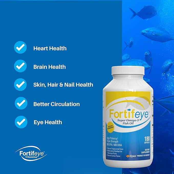 Super Omega-3 Fish Oil 1600 mg 3 | 90 Servings