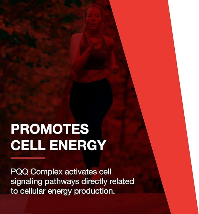 Protocol PQQ Complex - Mitochondrial Health* - with CoQ10 & L Carnitine - B Vitamin - Supplements for Energy* - 30 Veg Caps