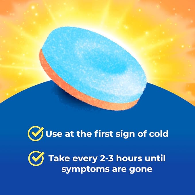 Zicam Cold Symptoms Relief with Betadine 20 Count 8 FL