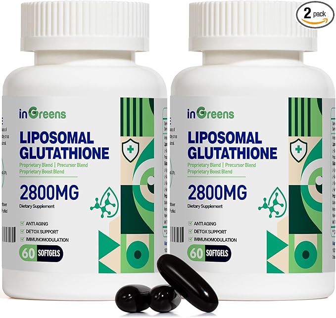 2800 MG Liposomal Glutathione Supplement, Detoxifying