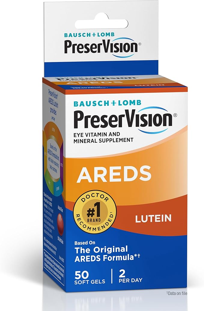 Preservision With Lutein Eye Vitamin & 50 Count
