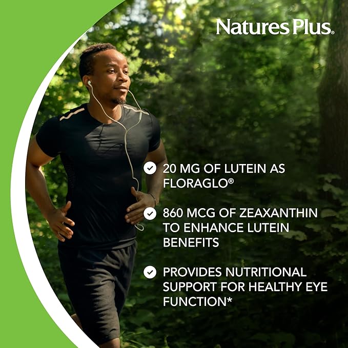 Natures Plus Ultra Lutein 20 mg, 60 Softgels 60 Servings