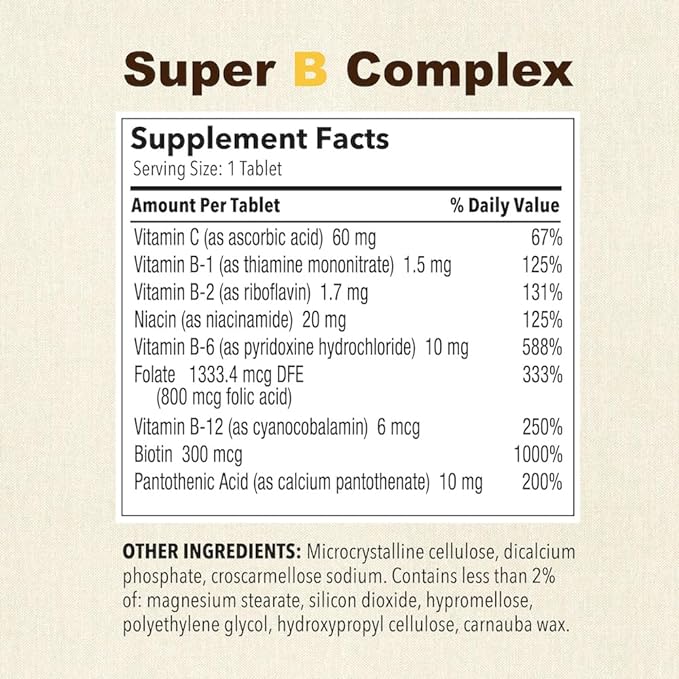 Puregen Labs Super B Energy Complex 3 Pack 300 Tablets