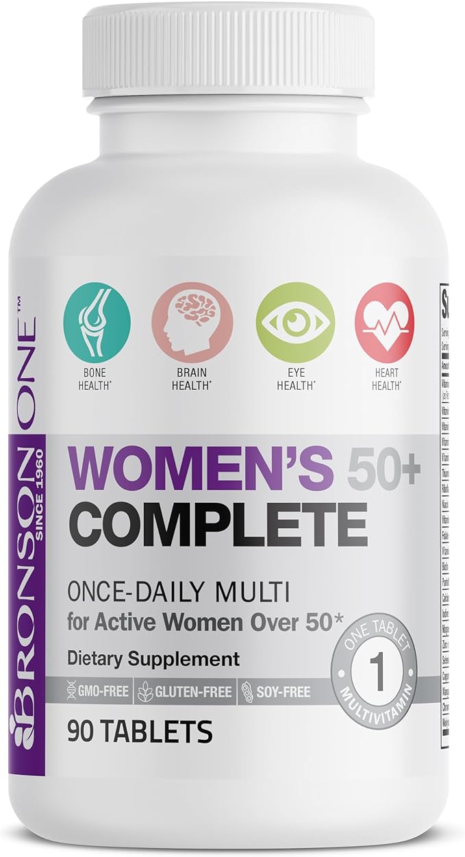 Bronson ONE Daily Women’s 50+ Complete 90 Tablets