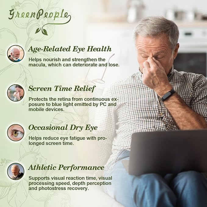 Eye Formulas Lutein 20 mg 90 Capsules, 45 Day