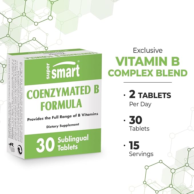 Supersmart - Coenzymated B Formula - 30 tablets