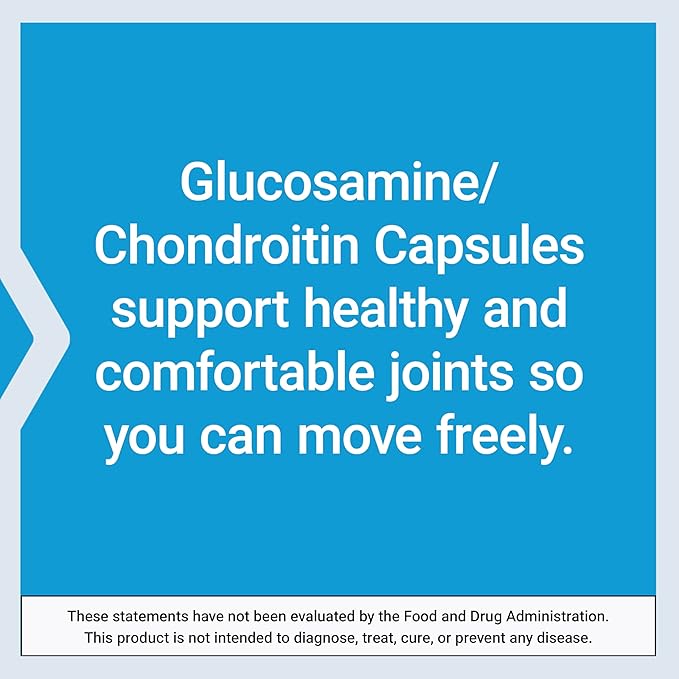 Life Extension Glucosamine/Chondroitin Capsules for healthy 100 capsules